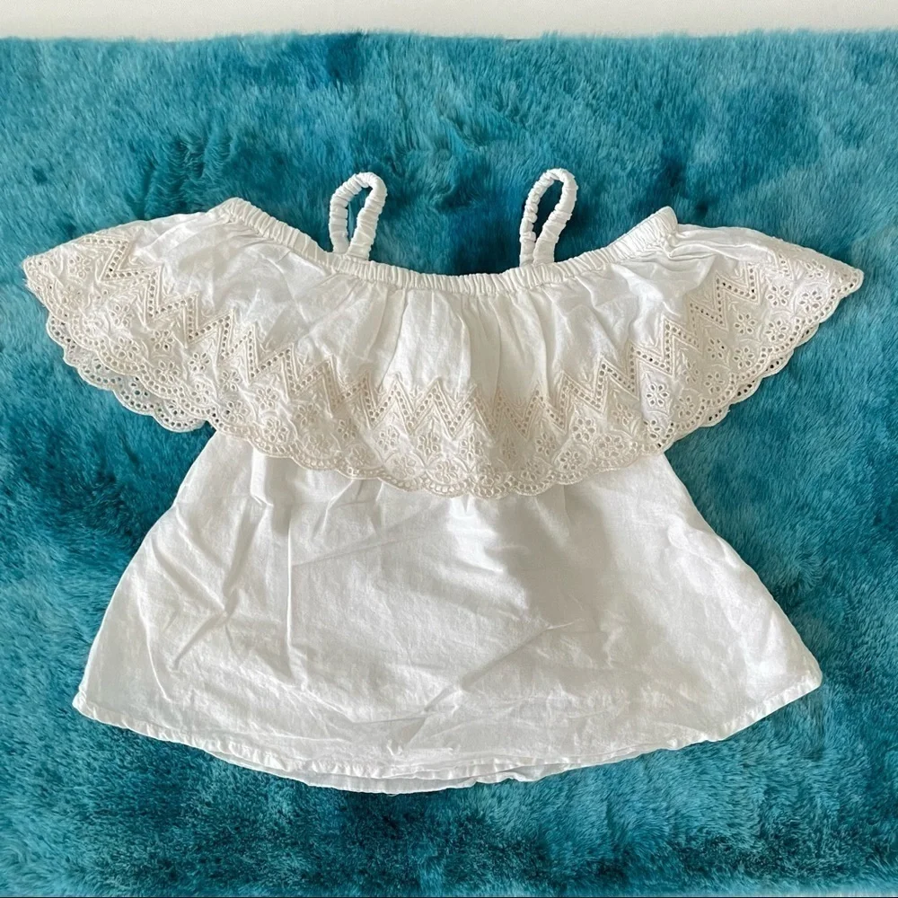 Old Navy Toddler Girl Cold Shoulder Top Size 12-18 Months